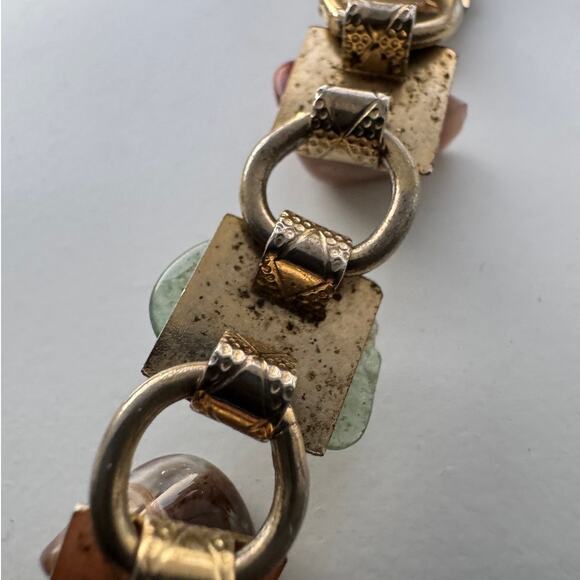 Vintage Multi-Stone Bracelet Set Convertible Choker - Picture 8 of 8